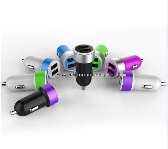 2 usb Port Led 2.4A Smart Car-charger
