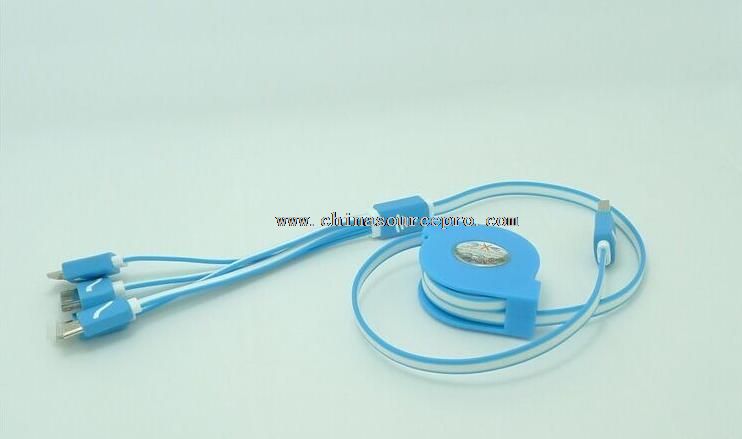 4 in 1 flat usb cable