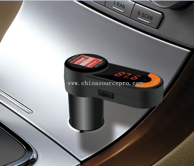 Car Charger with FM Radio