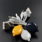 4 head multi charging usb cable images