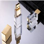 Crystal transparent pendrive usb flash memory stick images