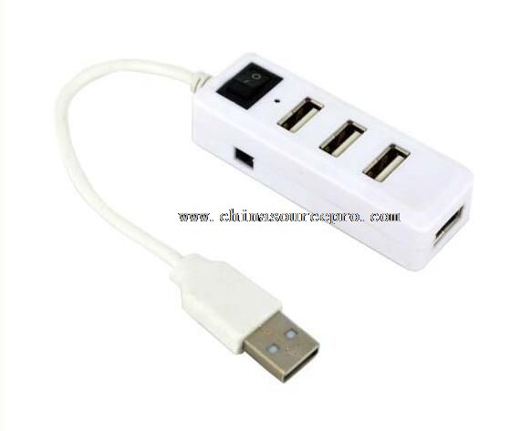 Mini USB 2.0 Hub 4 Ports USB Hub With Switch