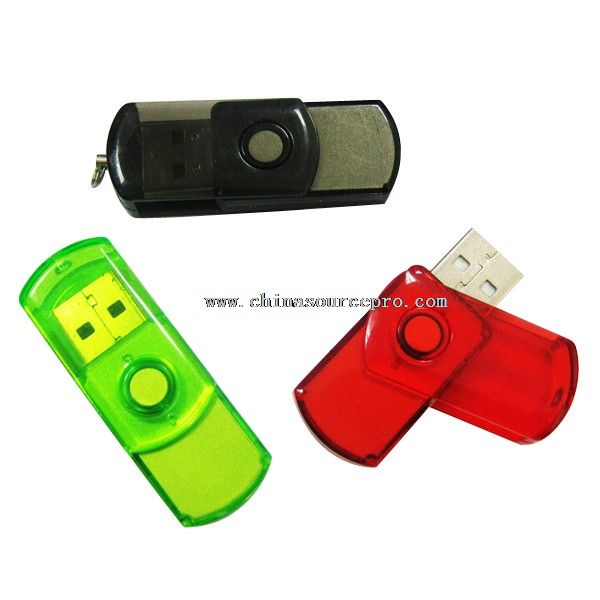 plastic swivel mini usb flash drives