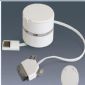 white 3 in 1 usb cable small picture