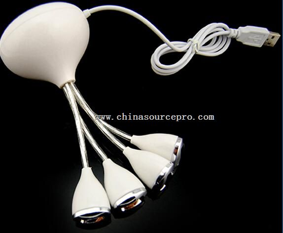 Vase shpe 4 port usb hub