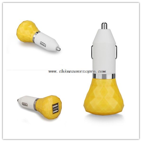 2 porte a doppia porta usb Caricabatteria da auto