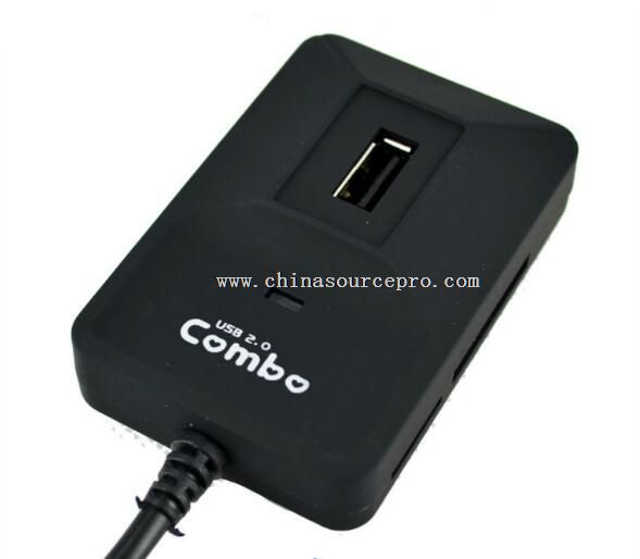 3 port USB 2.0 KESKIÖ All-in-one carder lukija