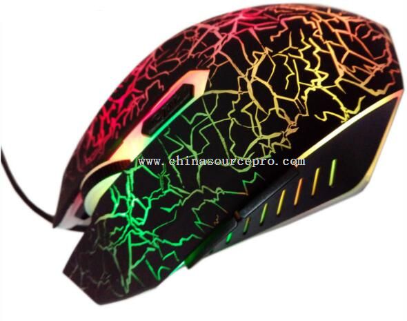 7 Color Breath LED Light Optical 6D Gaming Mouse