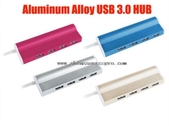 Aluminum alloy 3.0 4 port USB HUB