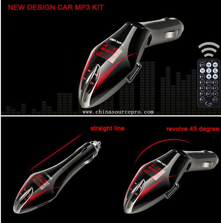 Car kit bluetooth mp3 přehrávač