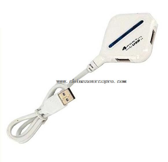 ryby ve tvaru roztomilé 4portový rozbočovač usb 2.0