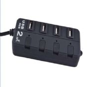 4 Port USB 2.0 Hub With Switch images