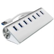 7 port Aluminum USB 3.0 Hub images