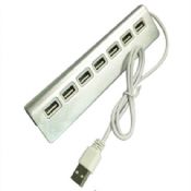 Aluminum Alloy USB 2.0 HUB 7por for 480mbps images