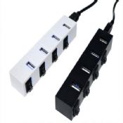 Lumina LED-uri USB 2,0 4 Port hub-uri images