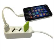 مینی سفید 4 پورت هاب USB 2.0 images