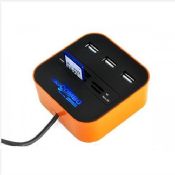 Square 3 Port USB Hub And All in 1 Cardreader images