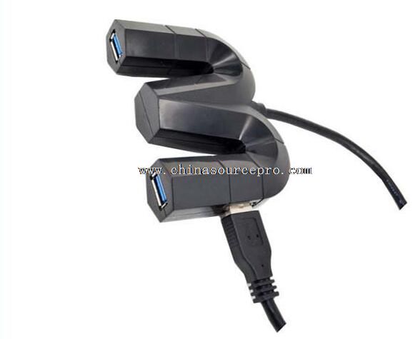 M shape 4 port usb 3.0 hub