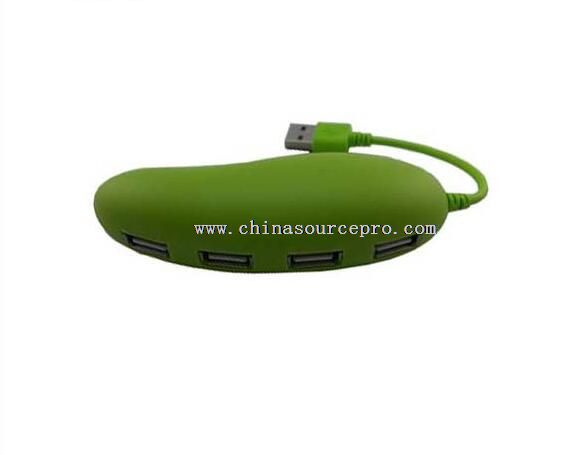 mango shaped 4 ports usb hub