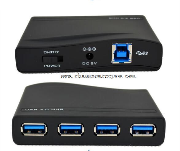 Mini 4 Port USB 3.0 Hub
