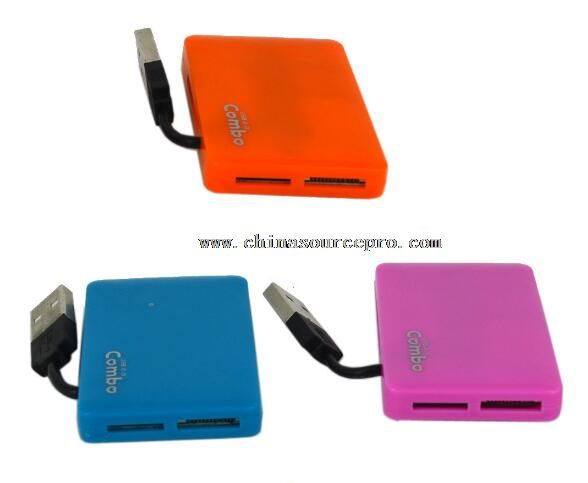 PA Card Reader with 3 Port