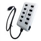 10 ports usb hub usb 2.0 hub with switch small picture