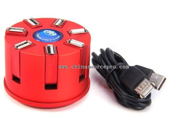 USB Folding 7 Port 2.0 HUB