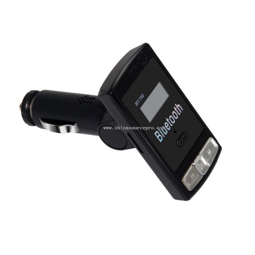 Bluetooth Car MP3 Handsfree Call FM Transmitter Cigarette Lighter