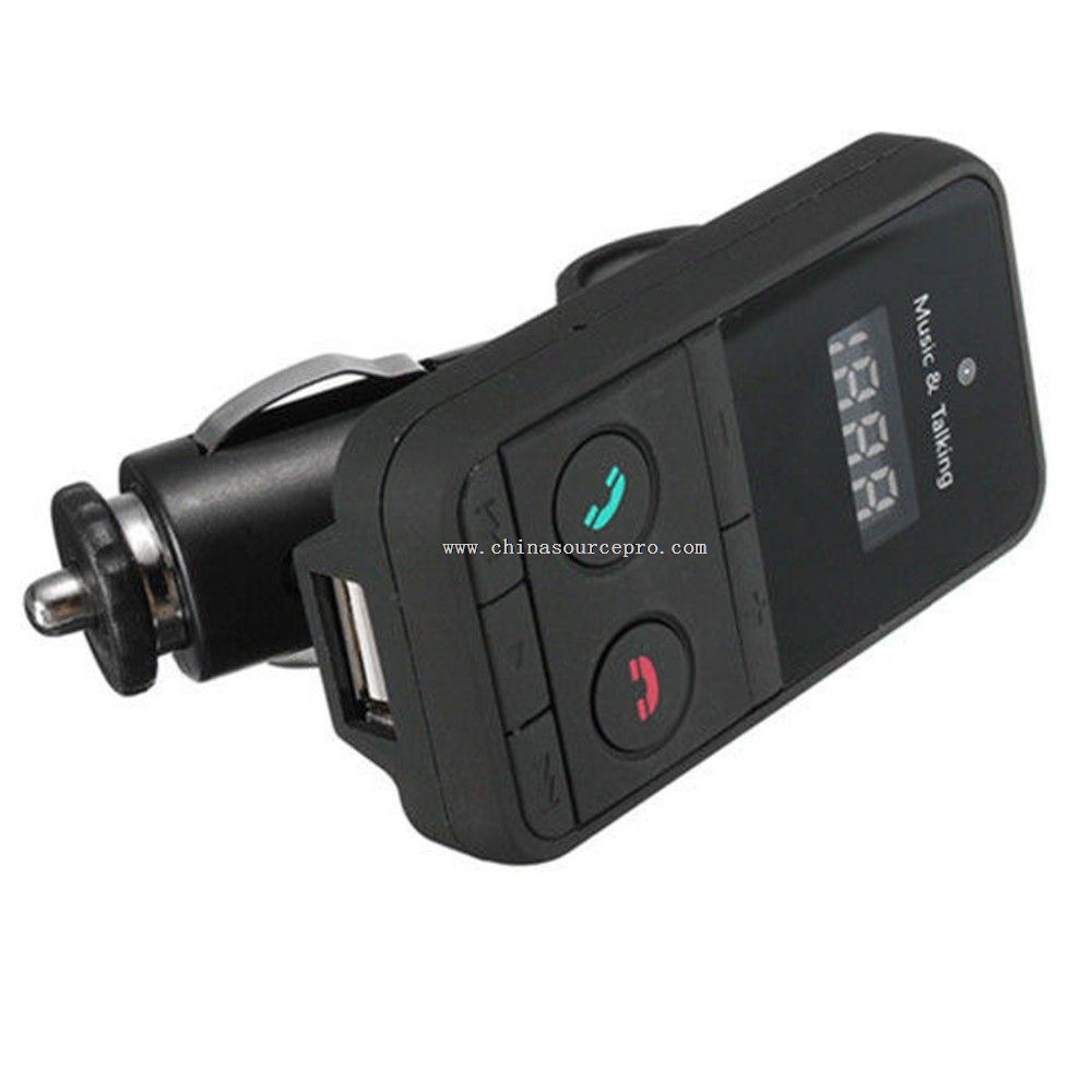 Car Handsfree Kit Wireless Bluetooth FM Transmitter