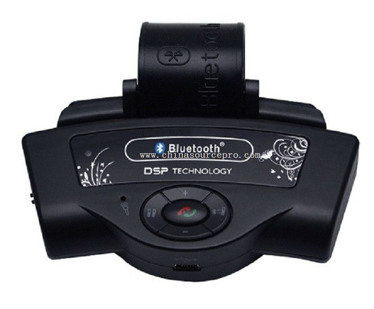 Kit kablosuz şarj cihazı ile araba hoparlör Bluetooth eller serbest