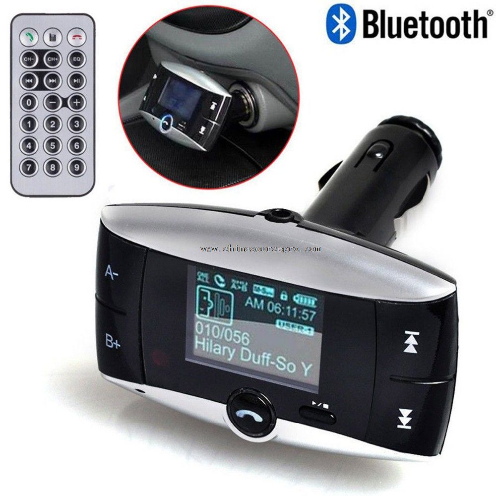 LCD Wireless Bluetooth FM Transmitter Modulator Car Kit