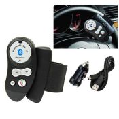 Car Steering Wheel Bluetooth Hands Free Speaker Kit images