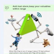 Pets Anti-lost Alarm Key Finder Bluetooth Tracker images