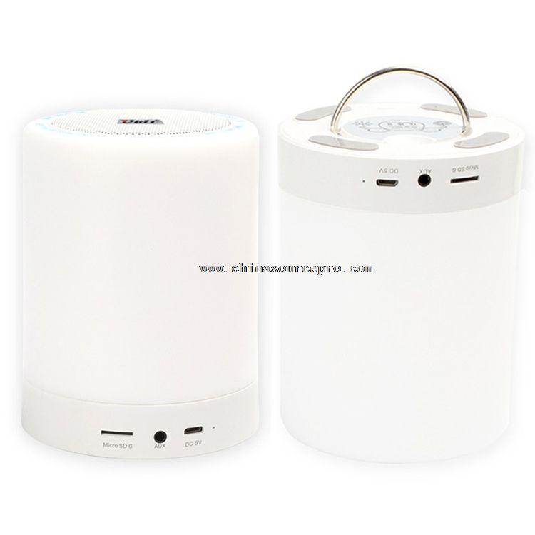 bluetooth 2.1 mini LED speaker with time display