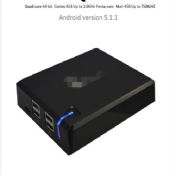 64 bit tv box with google android 5.1 OS and XBMC support images