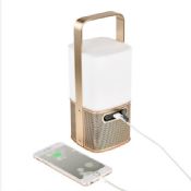 bluetooth speaker with changing led light images