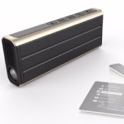 Portable waterproof bluetooth speaker with flashlight images