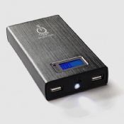 kekuatan 16000 bank dual usb dengan tampilan images