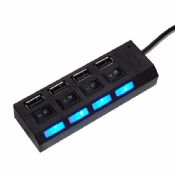 Multi Charger USB Hub 2.0 On/Off Adapter Switches images