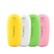 LED flashlight 5200mah portable mini usb power bank images