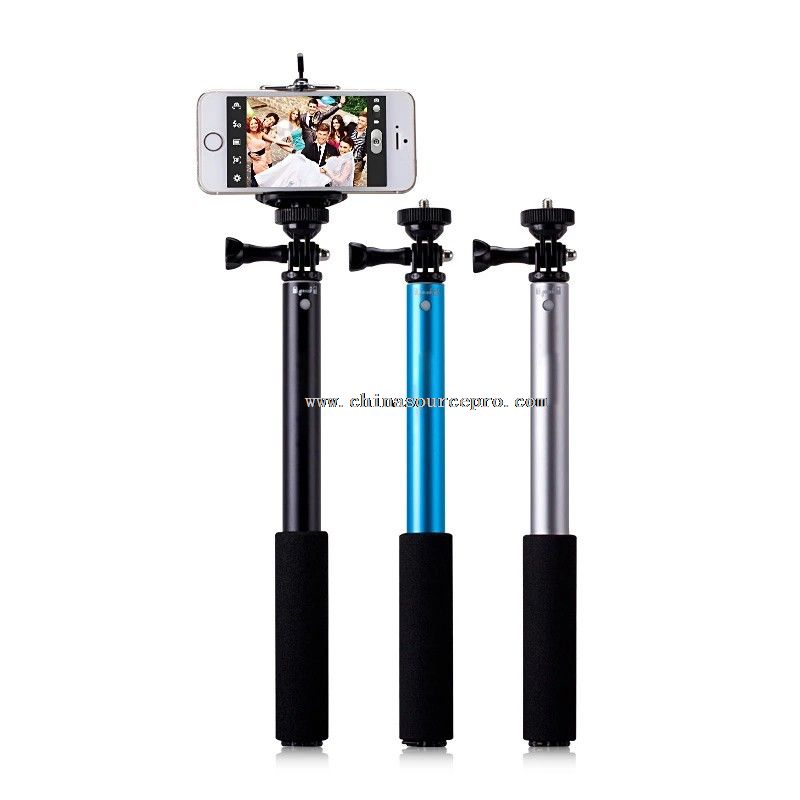 selfie stick with bluetooth shutter button