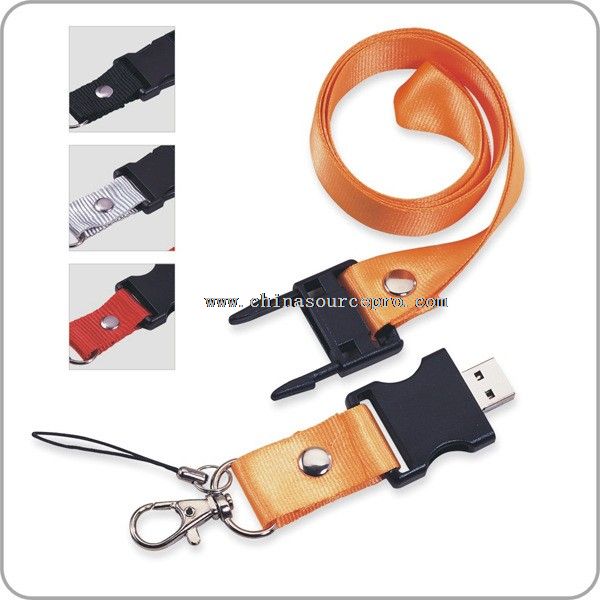 lanyard neck strap usb flash drive