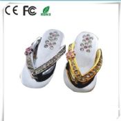 slipper shape 4gb jewelry usb 2.0 flash drive images