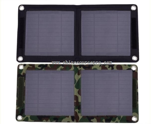 Portable 7W Travel Solar Panel USB Charger