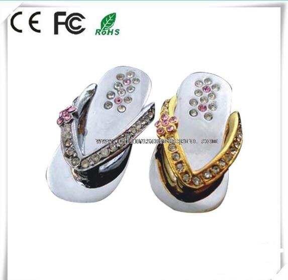 Sandal bentuk 4gb perhiasan 2.0 flash drive usb
