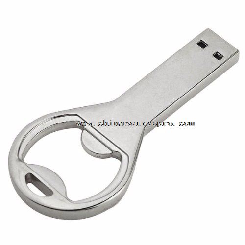Üveg Design Felnyitó fém usb villanás hajt
