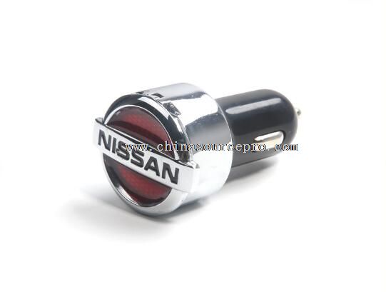 bullet metal 12V dual USB car charger