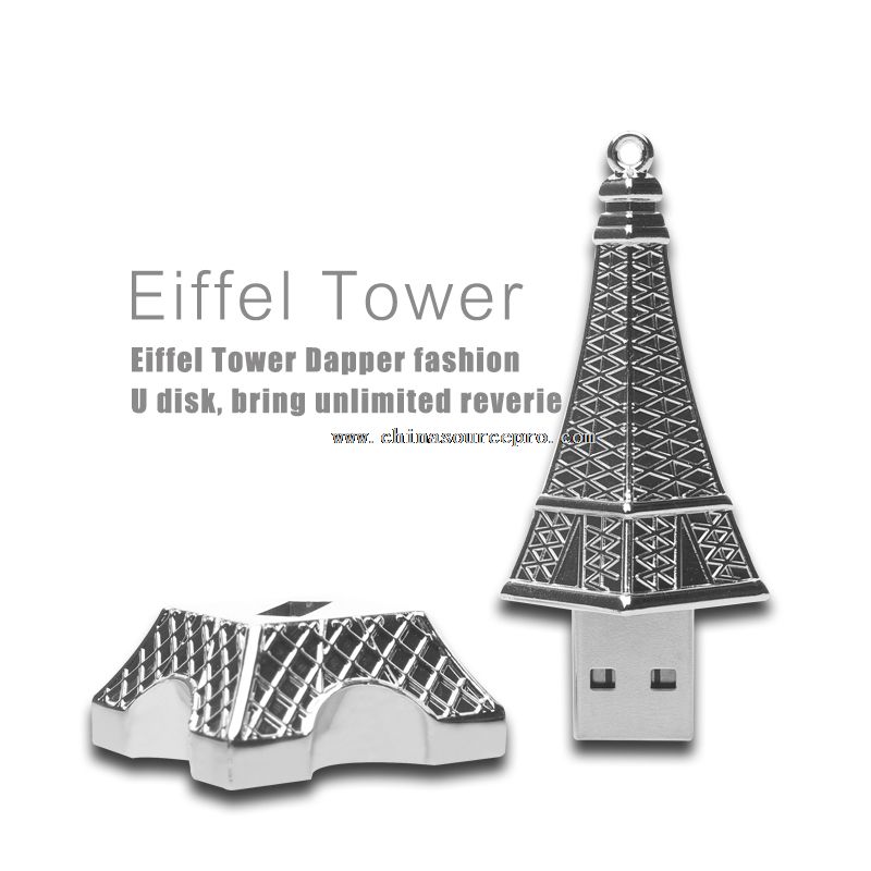Eiffel Tower tvar usb flash disk