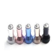 Colorful handy mini dual USB port car charger images