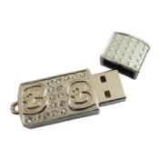 Šperky křišťálové kovové usb 2.0 flash disk images